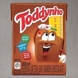 Bebida Láctea UHT de Chocolate Toddynho Caixa 200ml - Apoio Entrega V2