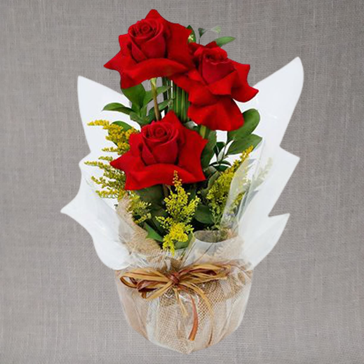 Arranjo de Rosas Vermelhas
