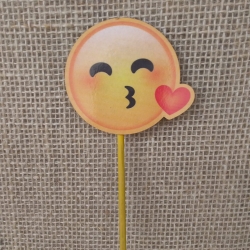 Plaquinha Pick MDF (emoji)