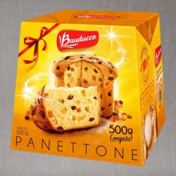 Panettone Bauducco (tradicional frutas) 500g