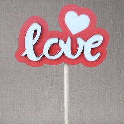 Plaquinha Pick MDF (love)
