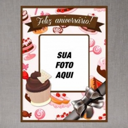 Foto Revelada Personalizada (Feliz aniversário!)