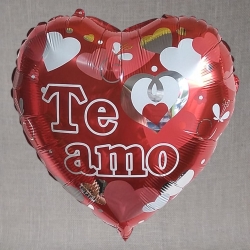 Balão Metalizado Te Amo