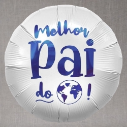 Balão Metalizado Melhor Pai do Mundo